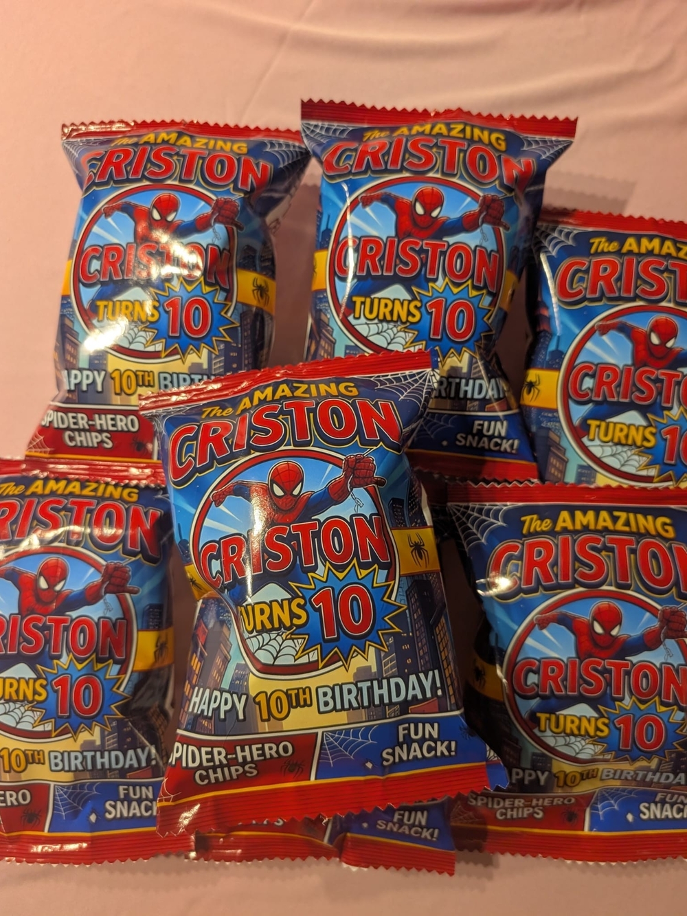 Personalized Chip Bags (12s)
